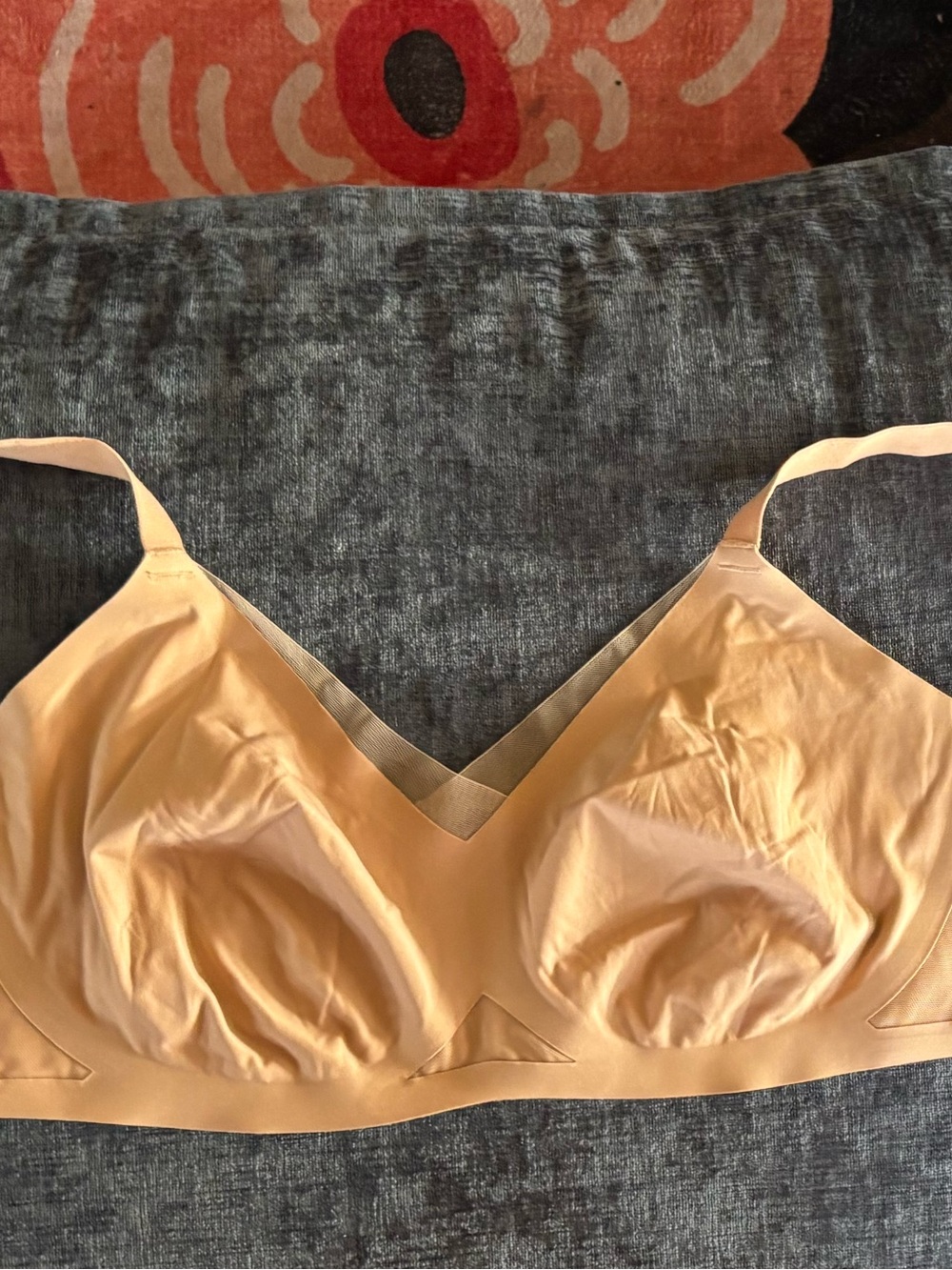 Honeylove Nude Wireless Soft Support Bra large 38 B/C